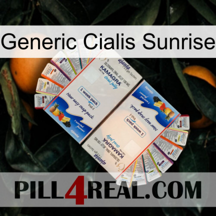 Generic Cialis Sunrise kamagra1